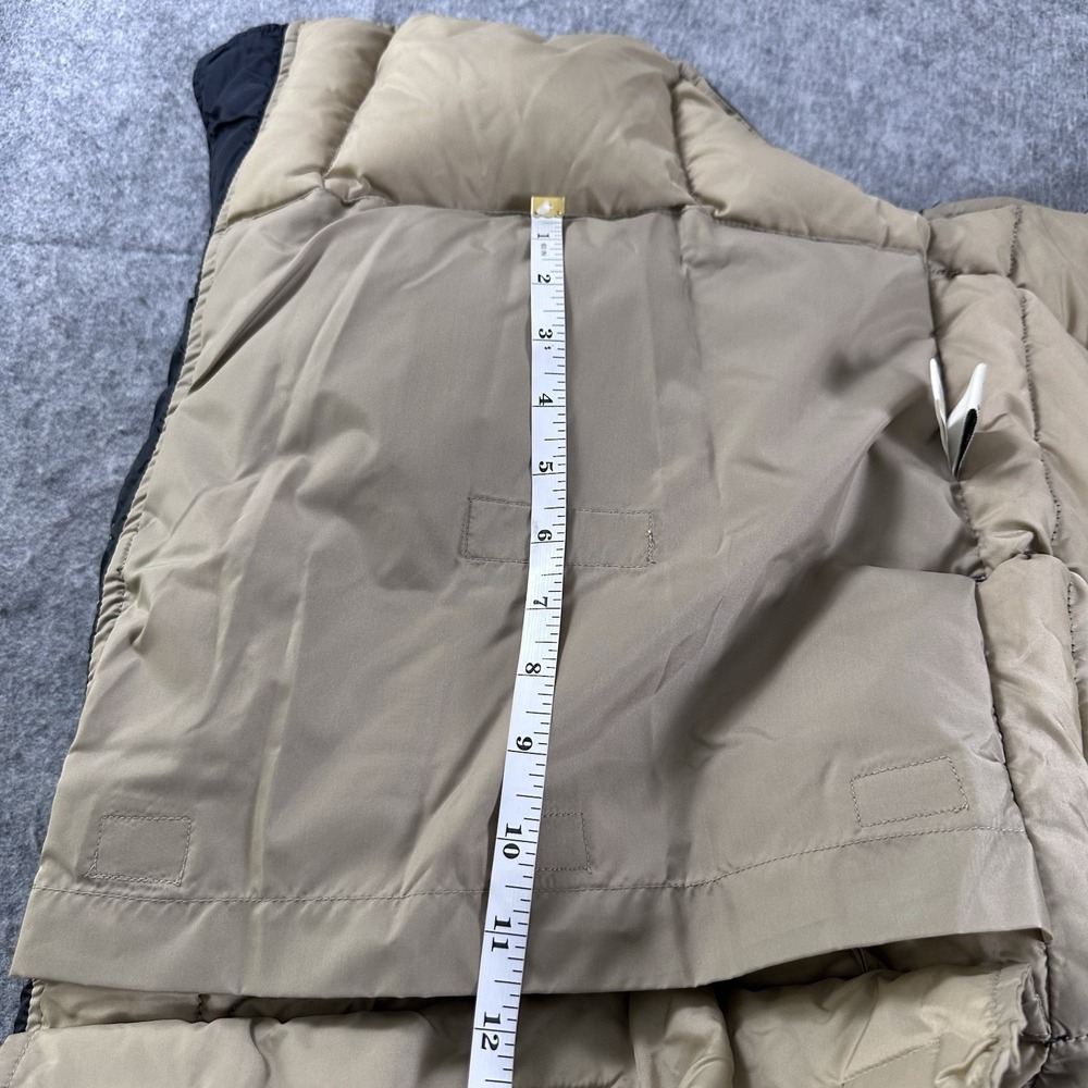 Orvis Goose Down Puffer Jacket XL Snap Outdoor Fishing Hunting Navy Blue Mint - Picture 10 of 13